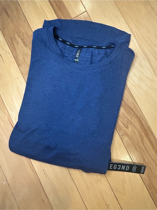 Leg3Nd Other - NWT Leg3nd Men’s Crew Neck Stretch Moisture Wicking T-Shirt Dk. Navy Blue